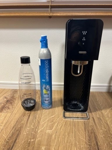 ソーダストリームカラー:ブラック sodastream E-TERRA 炭酸水