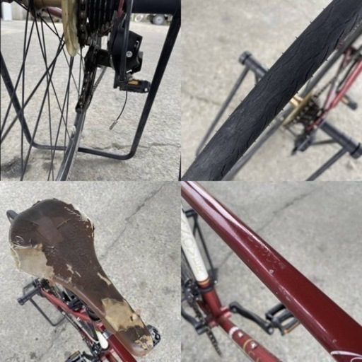 203◆CANOVER カノーバー ロードバイク 自転車 2×7段変速 ジャンク 防犯有り 岐阜発 7/14 203◇CANOVER カノーバー ロードバイク 自転車 2×7段変速 ジャンク