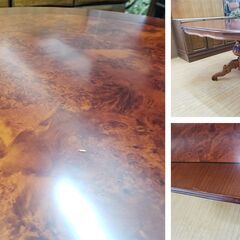 c22　イタリア製 オーバル型 ダイニングテーブル