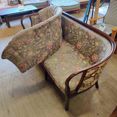 【愛品倶楽部柏店】マルニ木工 木製アーム3Pソファ 