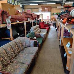 【愛品倶楽部柏店】マルニ木工 木製アーム3Pソファ 