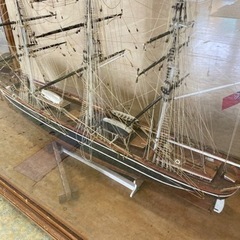 🚢【帆船･模型】イギリス帆船カティサーク 1.1メートル  【プラモデル･模型買取アールワン田川】