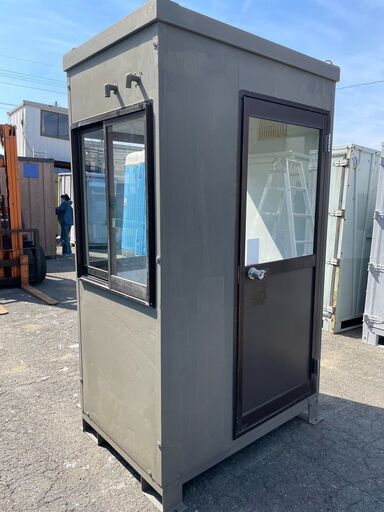 【ガードマンボックス②】　イベント　建築　建設現場　道路工事　駐車場　レジャー施設　詰所　ハウス　備品　コンテナ　事務所　倉庫　物置
