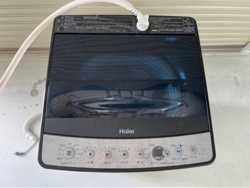 ハイアール/Haier  全自動洗濯機 JW-XP2C55F 2020年製 5.5kg ステンレス　ブラック