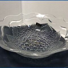 ▼0円あげます！【NARUMIガラス　盛鉢　未使用　長期保管品　...