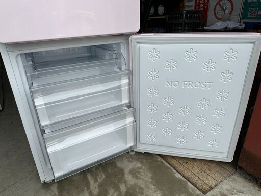 動作保証あり】Haier ハイアール 2020年 JR-NF148B 148L 2ドア 冷凍  