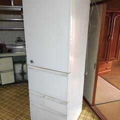 (動作品)東芝 5ドア冷凍冷蔵庫 右開き 426L クリアガラス...