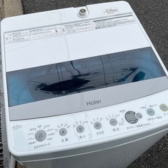 【RKGSE-133】特価！ハイアール/Haier/4.5kg/全自動洗濯機/JW-C45D/中古/2022年製/当社より近隣地域無料配達