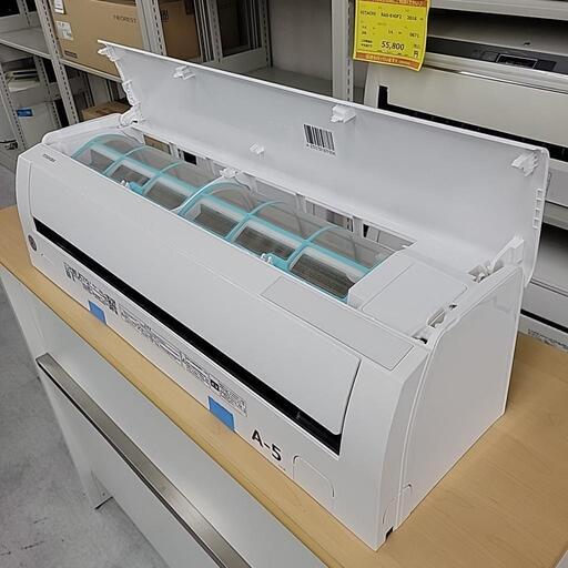 TOSHIBA 東芝 エアコン RAS-H221M 2.2kW 100V 6畳用 2021年製 2536-J