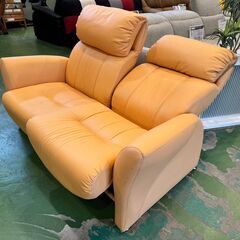 【愛品館八千代店】APIX　リクライニング　ハイバック　2人掛ソファ