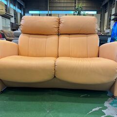 【愛品館八千代店】APIX　リクライニング　ハイバック　2人掛ソファ