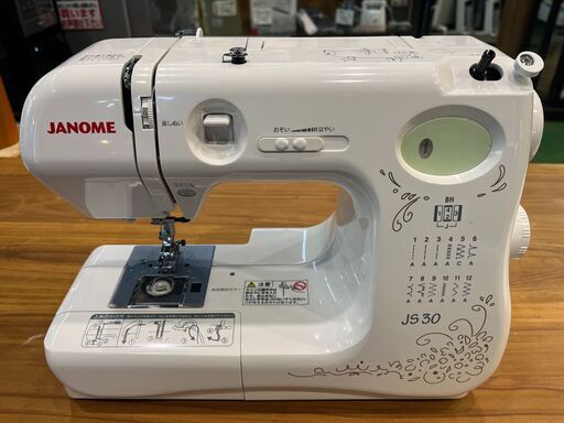 生活家電 【動作確認済】電動ミシン JA777 コンパクトミシン