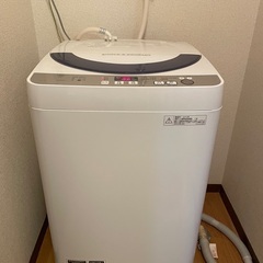 【洗濯機】2016年製・シャープES -GE55R