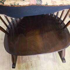 016)アーコール ロッキングチェア チェアメーカーズ アンティーク クッション付き