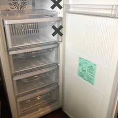 訳あり★三菱ノンフロン冷凍庫 MF-U12N-W型 121リットル 2007年製