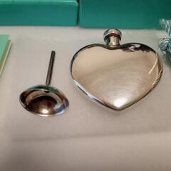 TIFFANY&CO.(ティファニー) アトマイザー パフュームボトル ハート SV925 スターリングシルバー 香水瓶　中古　長期保管品