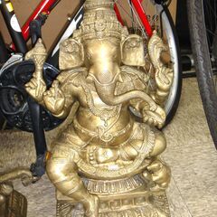 143/603 ガネーシャ オブジェ インドの神様 象