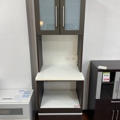 送料・設置込み　キッチンボード　食器棚　レンジボード　NITORI