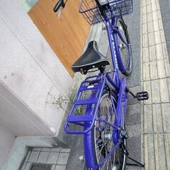 [BRIDGESTONE]STEPCRUZ(ステップクルーズ)26吋 シティーサイクル 内装3段/LEDオート/バイオレットブルー