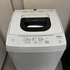 ⭐︎激安⭐︎HITACHI 2021年製 5kg 洗濯機😊 家電...