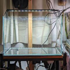 ADA キューブガーデン 45cm ガラス 水槽台 LEDセット