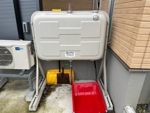 200L 灯油ホームタンク　土台付