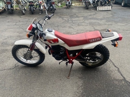 ヤマハ　TW200 書付　実動　初期型　オリジナル　ベース　部品取り　2JL ヤマハ TW200 書付 実動 初期型 オリジナル ベース 部品取り 2JL