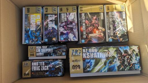 ガンプラまとめ売りです。2