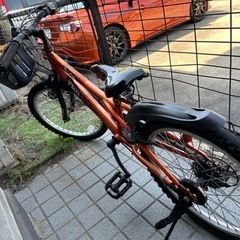 劣化大キッズ自転車 