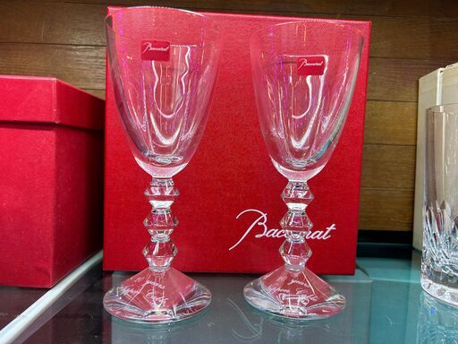 【愛品館八千代店】Baccarat　ベガ　ワイングラス 　ペア