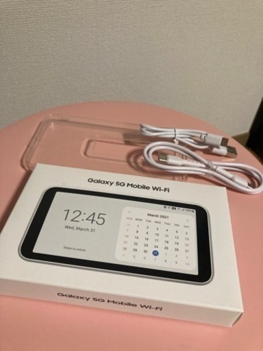 Galaxy 5G SCR01 ポケットWi-Fi