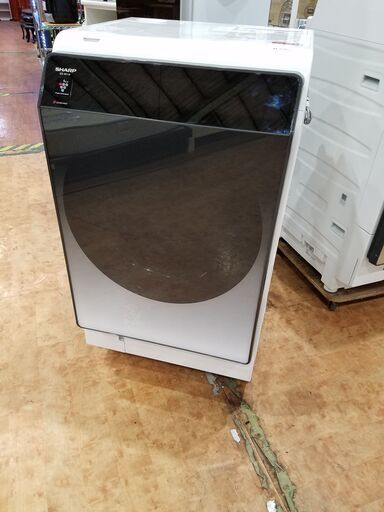 ✨安心の分解洗浄済✨SHARP 2022年製 11.0/6.0Kgドラム式洗濯乾燥機 ES-W114-SR【愛市I4S032348-104】