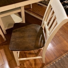 アメリカ家具 ダイニングテーブル 6点セット ハイテーブル 