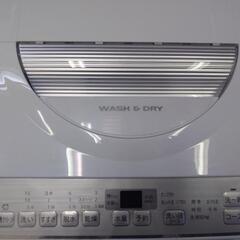 【リサイクルサービス八光】2019年製　シャープ ES-TX5C-S [タテ型洗濯乾燥機(5.5kg)乾燥容量(3.5kg)]
