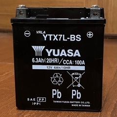 バッテリー　ユアサYTX7L-BS