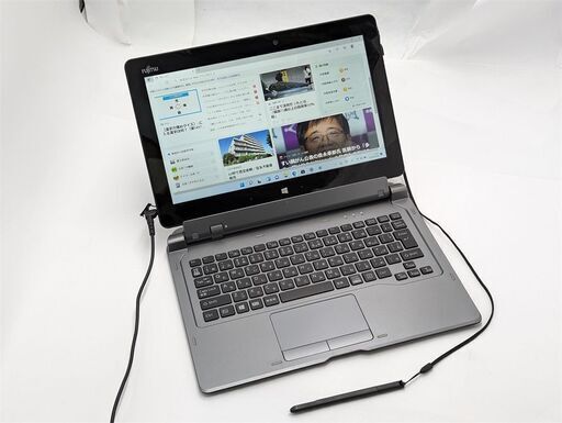 安さで勝負 中古美品 バッテリサイクル3回 タブレット 11.6型 富士通 ARROWS Tab Q616/P 第6世代CoreM 高速SSD Bluetooth カメラ Windows