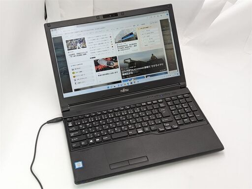 安さで勝負 中古ノートパソコン 第6世代Core i7 16GBメモリ 15.6型 富士通 A746/N 高速SSD 無線WiFi Bluetooth webカメラ Windows11 Office