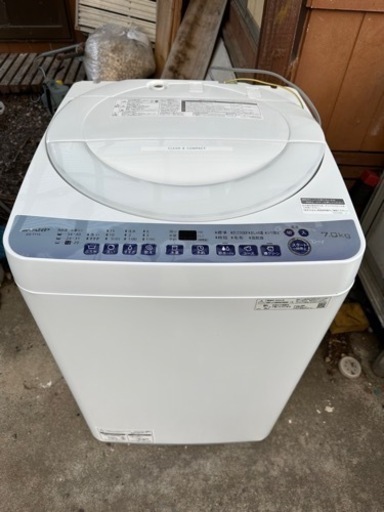 「購入者決定」未使用 洗濯機 SHARP ES-T715 7kg