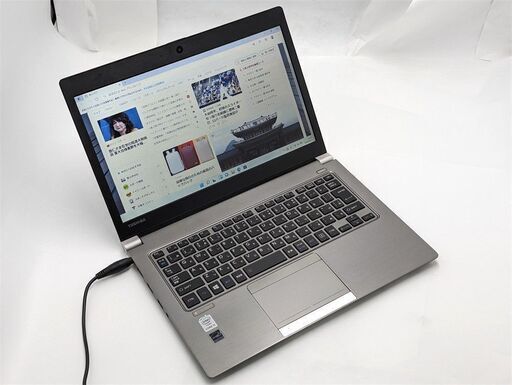 安さで勝負 13.3型ワイド 中古ノートパソコン 東芝 R63/P 第5世代Core i5 4GB 高速SSD 無線 Wi-Fi Bluetooth webカメラ Windows11 Office