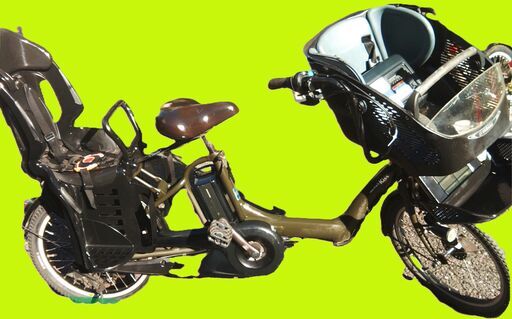 ｃ68　電動自転車・リサイクル専門店　　ご試乗をしてから、ご購入できます。  土日もお子様と土足のまま、いろいろなタイプのご試乗が可能です。  ️２０インチ、チャイルドシート、３人乗り、２人乗り、１人乗り、電動アシスト自転車  安心の無料保証；点検サービス付きバカ良心的な中古電動自転車屋です。  バカ良心的な電動自転車屋です。ブリヂストン、ヤマハ共同生産モデル。  バッテリーは、新品の９０％以上の性能を保持してコンディション良好です。  １回の充電で３０ｋｍ程度