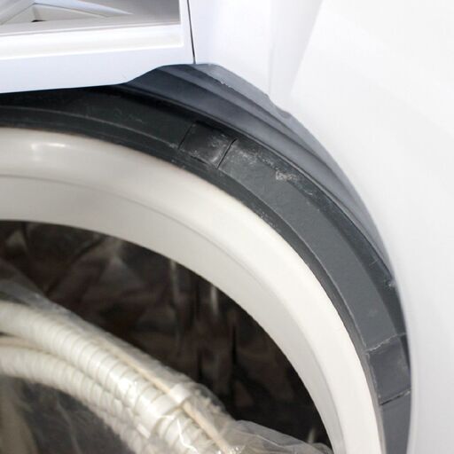 T859) SHARP ES-TX8D-W 2020年製 8.0kg 全自動縦型洗濯機 穴なし槽 サイクロン洗浄 ガンコ汚れコース シャープ 8kg ファミリー