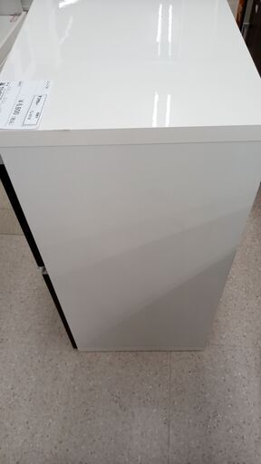 ★ジモティ割あり★  レンジ台 黒/白 H96×D48×W88 クリーニング済み TJ4714 ☆ジモティ割あり☆ レンジ台 黒/白 H96×D48×W88 クリーニング済み