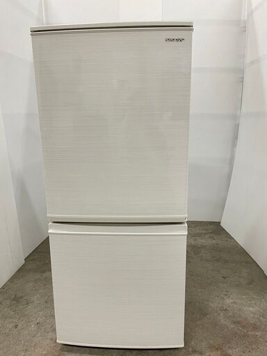 【D-131】SHARP 冷蔵庫 SJ-D14F-W 2020年製 中古 激安 一人暮らし 通電確認済