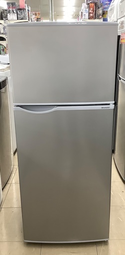 2ドア冷蔵庫　SHARP     SJ-H13W-S