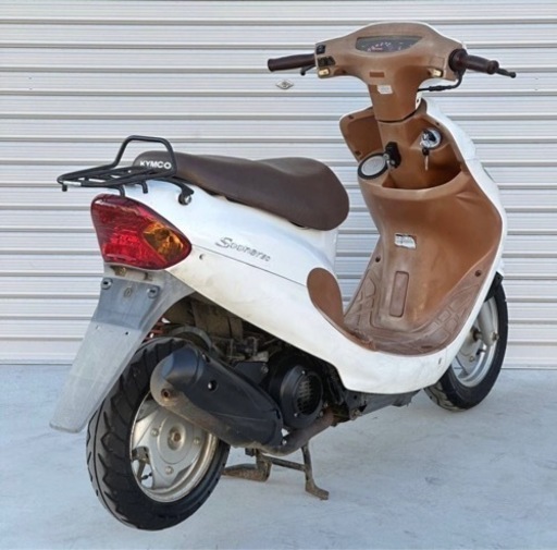 キムコ スーナー50 2スト 綺麗 レストアベース 部品取り 車体 原付