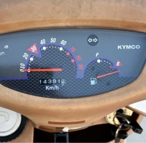 キムコ スーナー50 2スト 綺麗 レストアベース 部品取り 車体 原付