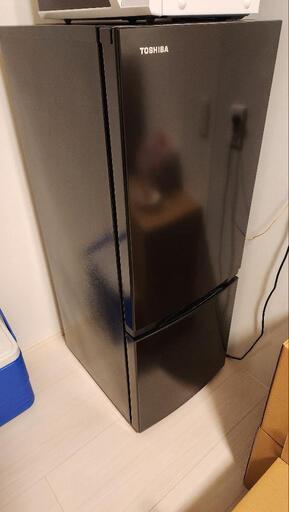 東芝小型冷蔵庫2ドア美品