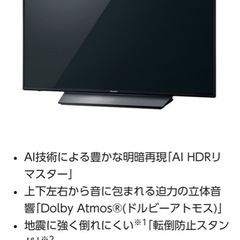 Panasonic 高級モデル 液晶テレビ 2019年製 TH-43GX850