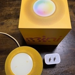 スピーカーAPPLE HOMEPOD MINI イエロー②