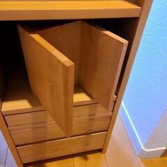 天然木学習机3点セット